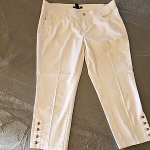 White House Black Market White Pants